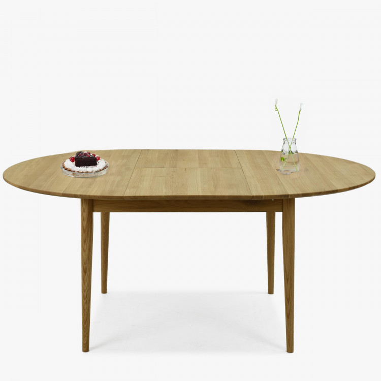 Dřevěný kulatý  stůl ze dřeva dub Ø 120 CM , Jídelní stoly- 8