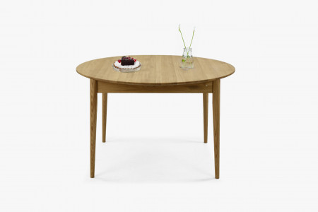 Dřevěný kulatý  stůl ze dřeva dub Ø 120 CM , Jídelní stoly- 6