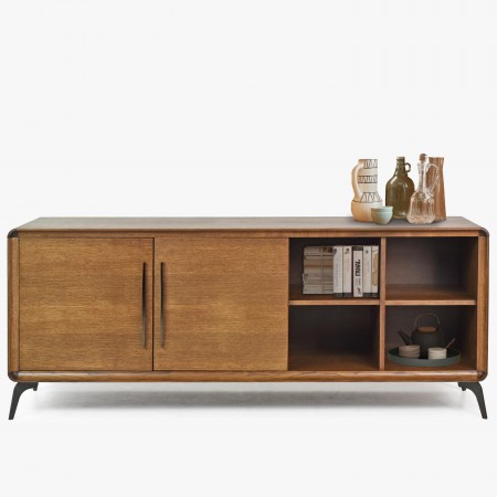 Obývací stěna lisabon barva ořech , Obývací stěny- 5