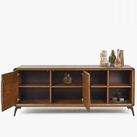 Obývací stěna lisabon barva ořech , Obývací stěny- 4