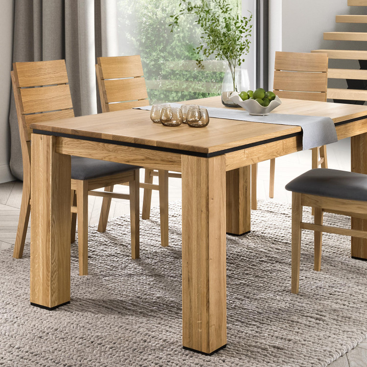 Dřevěný dubový stůl 180 x 100 cm , Jídelní stoly- 10