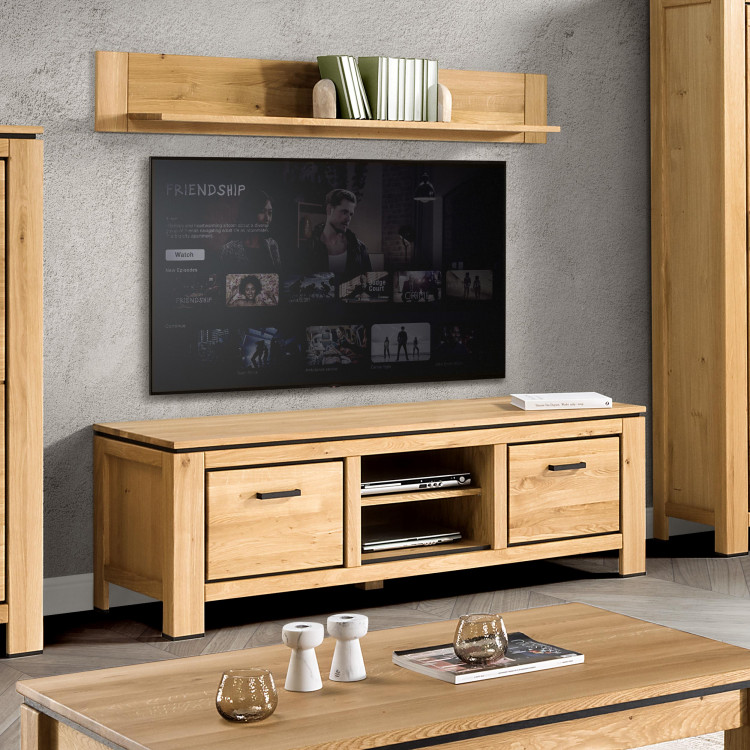 Obývací stěna z masivu dub , Obývací stěny- 7