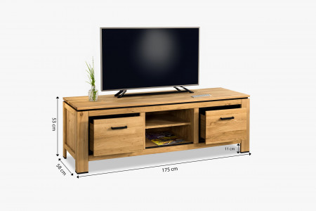 Obývací stěna z masivu dub , Obývací stěny- 4