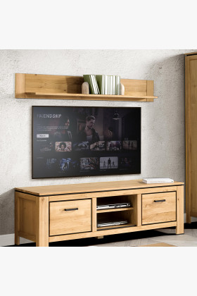 Obývací stěna z masivu dub , Obývací stěny- 1 2