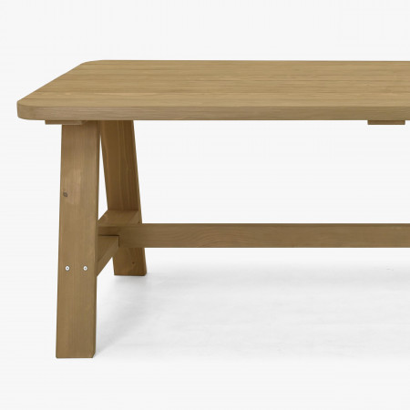 Zahradní smrkový stůl 200 x 100 cm , Zahradní stoly- 8