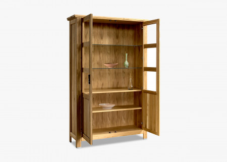 Luxusná dubová vitrína, Alexandra 12 , vitríny- 10