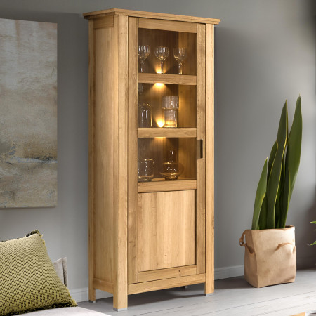 Jednodverová dubová vitrína, Alexandra 10 , Vitríny - 1