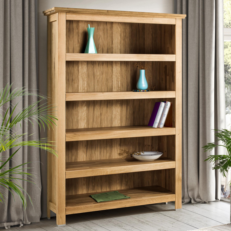 Masívni dubový regál, Alexandra 15 , Vitríny- 1