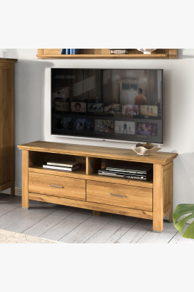 Televizní stolek z masivu dub, Alexandra 21 , TV stolky, Tv Komody- 1 2