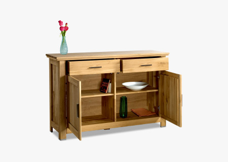 Dubová Vitrine PORTO 2D Typ 12 / Alexandra 12