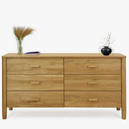 Dubová komoda z masívu šuplíková , Komody- 7