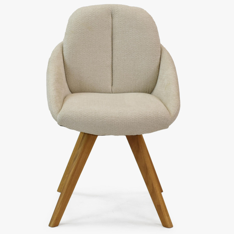 Dubové křeslo světlé , Jídelní židle- 2