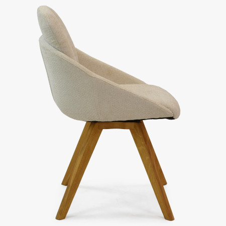 Dubové křeslo světlé , Jídelní židle- 4