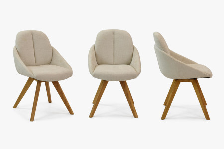 Dubové křeslo světlé , Jídelní židle- 9