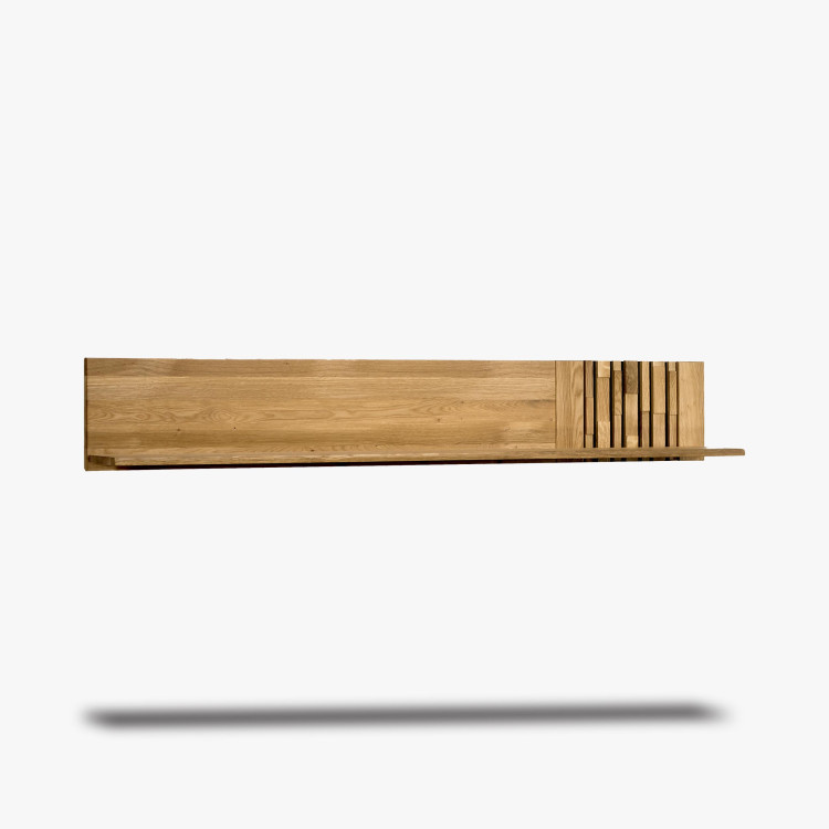 Dubová police na zeď