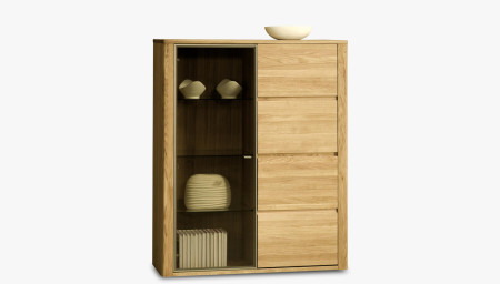 Moderní nábytek do obýváku z dubu Nice