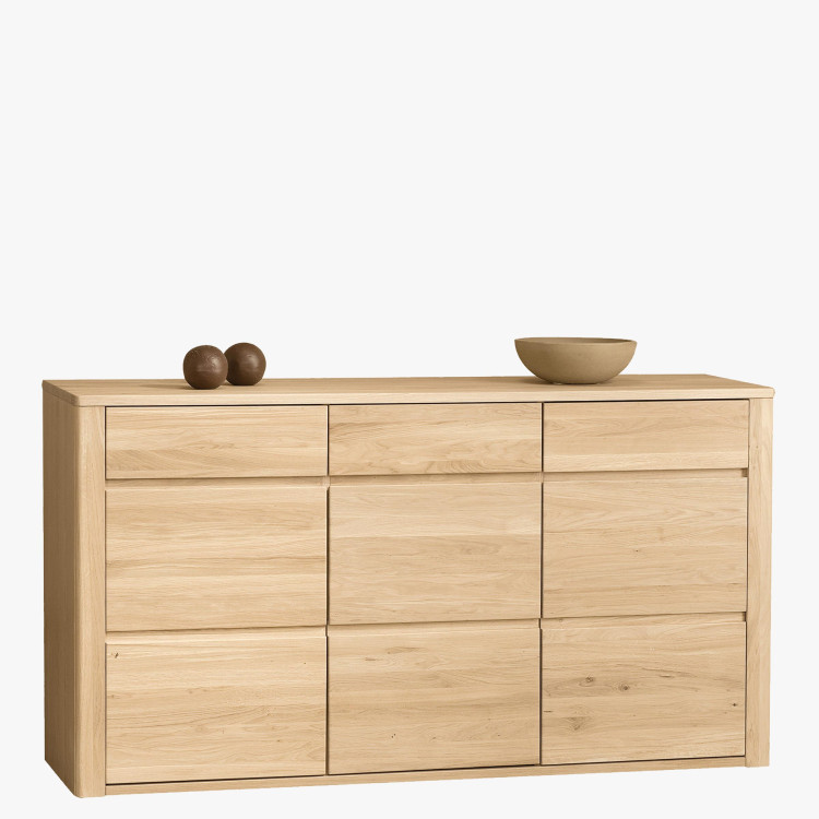 Dubová komoda dlouhá, Nice 49 barva dub bianco