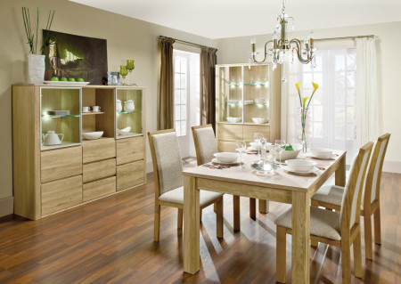 Dubový konferenční stůl, Nice 66 dub ořech