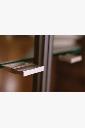 Jedno-dveřová vitrina, Nice 10 dub ořech 2