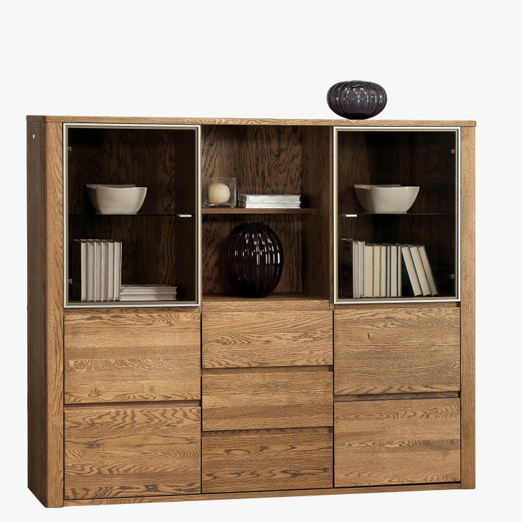 Dubový sekretář luxusní, Nice 47 dub ořech