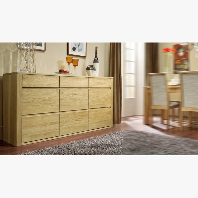 Dubová komoda dlouhá, Nice 49 barva dub natural