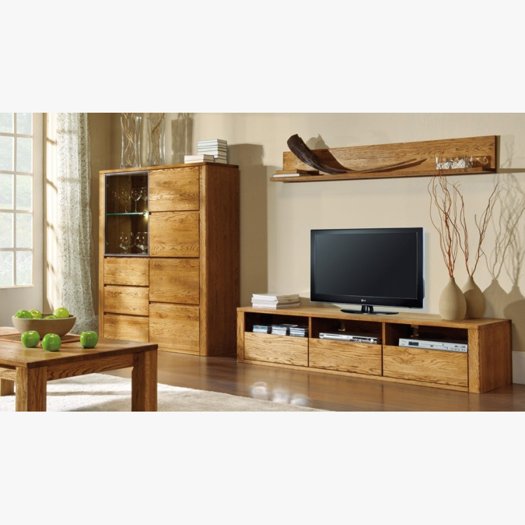 Dubová komoda dlouhá, Nice 49 barva dub natural