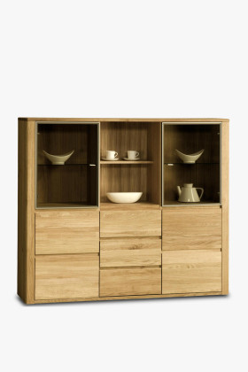 Dubový sekretář luxusní, Nice 47 dub natural