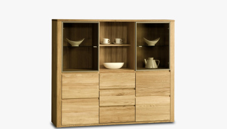 Dubový sekretář luxusní, Nice 47 dub natural