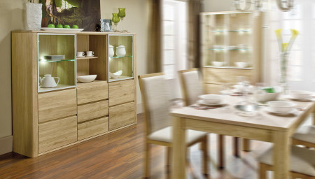 Dubový sekretář luxusní, Nice 47 dub natural