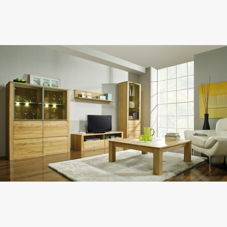 Jedno-dveřová vitrina, Nice 10 dub natural