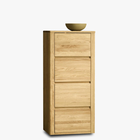 Úzká dubová komoda, Nice 50 dub natural