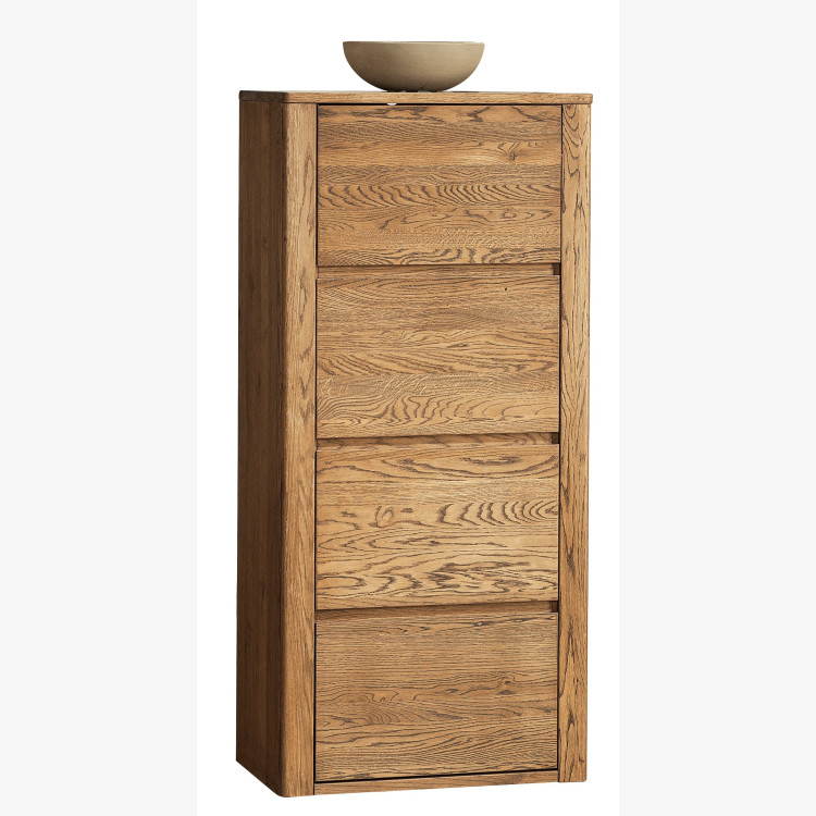 Úzká dubová komoda, Nice 50 dub natural