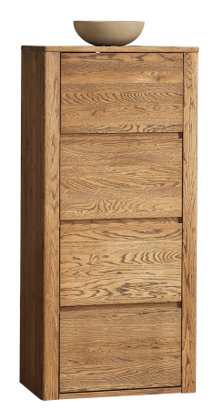 Úzká dubová komoda, Nice 50 dub natural