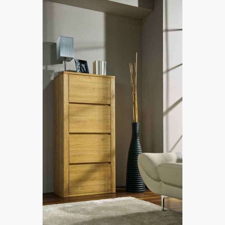 Úzká dubová komoda, Nice 50 dub natural