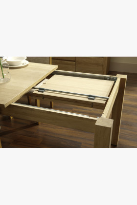 Dubový stůl rozkládací 120-180 x 90 dub natural 2