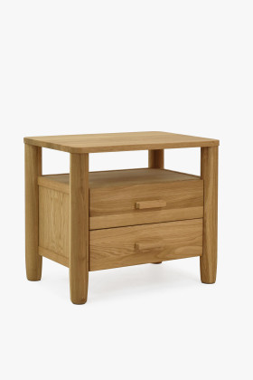 Dubový noční stolek z masivu dub
