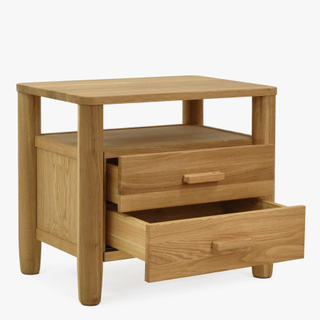 Dubový noční stolek z masivu dub