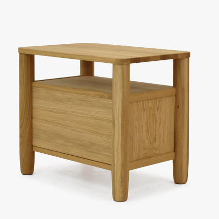 Dubový noční stolek z masivu dub