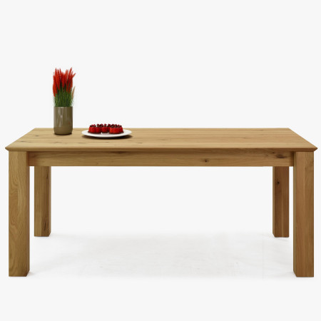 Dřevěný rozkládací stůl 180 x 90 cm, + 100 cm