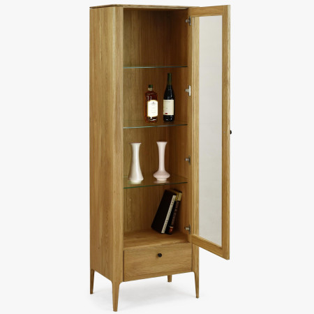 Dřevěná obývací stěna ze dřeva dub