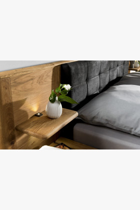 Jednolůžková postel dřevěná s úložným prostorem 2