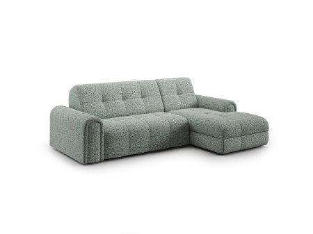 Rohová sedačka s úložným prostorem a funkcí spaní, prava