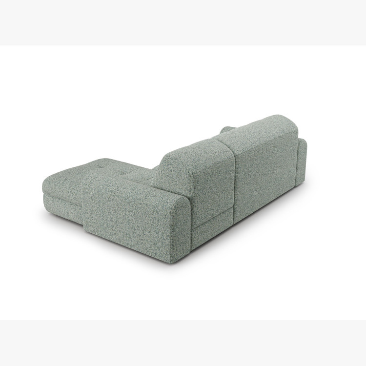 Rohová sedačka s úložným prostorem a funkcí spaní, prava