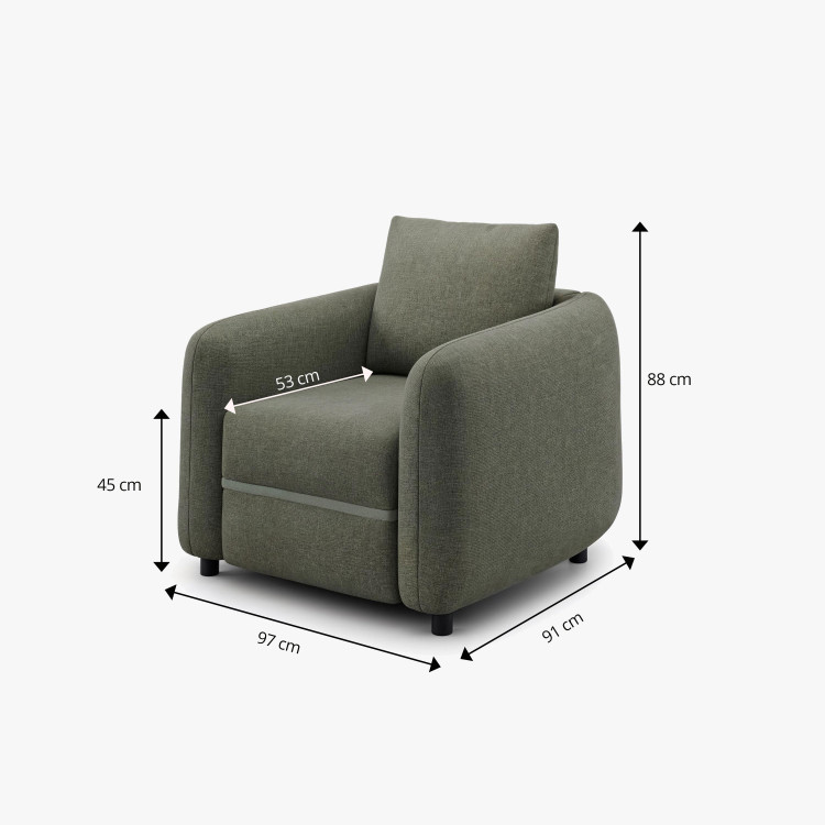 Stylové křeslo do obývacího pokoje