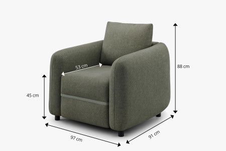 Stylové křeslo do obývacího pokoje