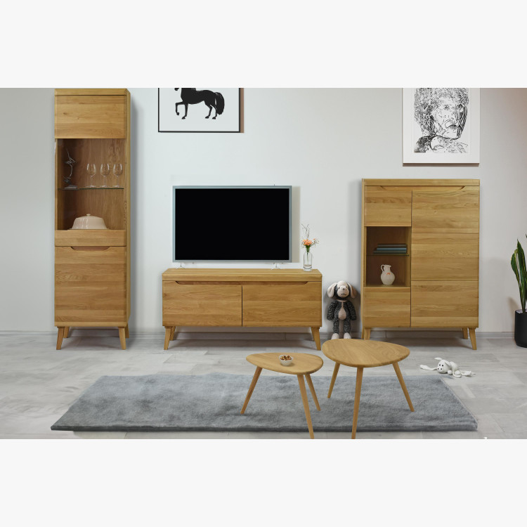 Sada stolků dub masiv, Vigo