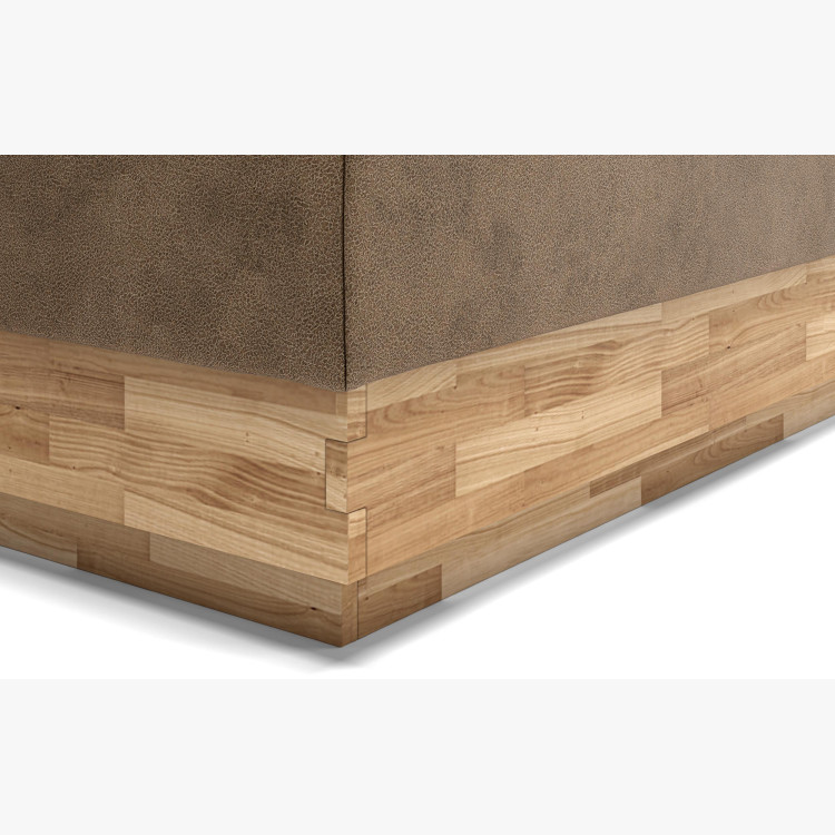 Postel boxspring s úložným prostorem, Moneta 180 hnedá