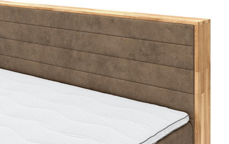 Postel boxspring s úložným prostorem, Moneta 180 hnedá