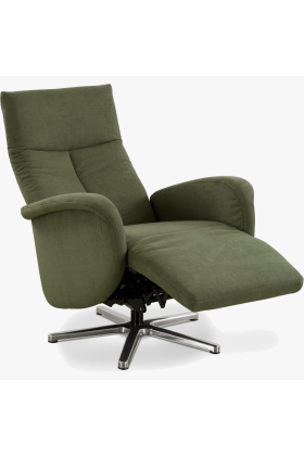 Relaxsessel TV Juma mit Metallfüßen schwarz oder silber