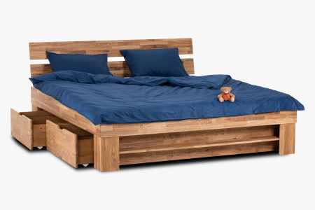 Sada 2 ks šuplíků pod postel dub